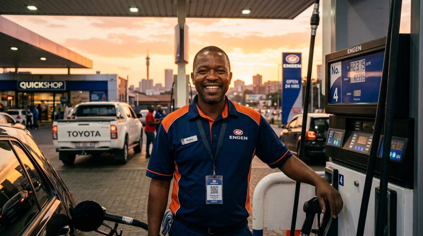 Fuel Station Forecourts: How Service Station Attendants Tripled Digital Tips in Johannesburg